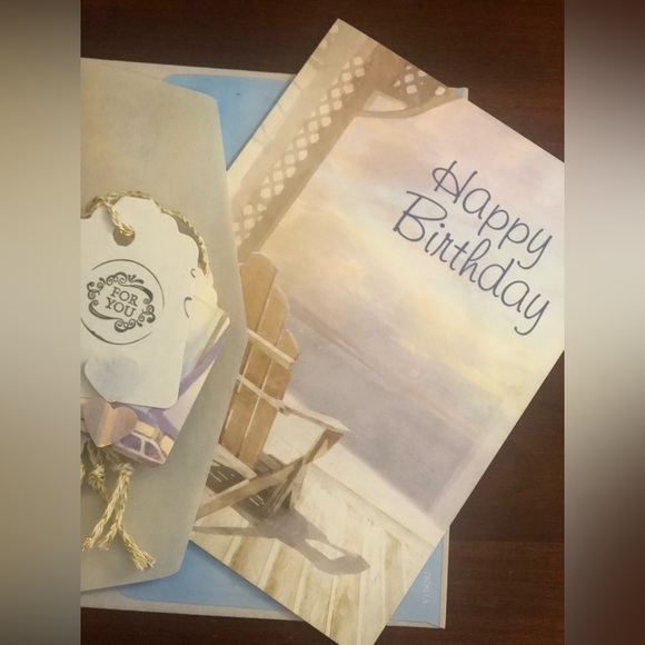 Birthday Card & 6 handcrafted specially designed gift tags along with Envelope - Picture 6 of 16